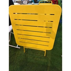 Dining Table Iron Yellow