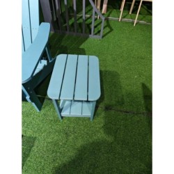 Outdoor Chaise Lounges Plastic Wood Blue